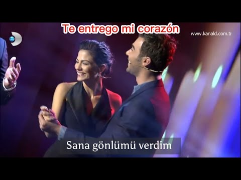 Beyaz ve Gülben Ergen - Bana Ellerini Ver (Lyrics | Şarkı Sözleri | Letra) Subtítulos en Español
