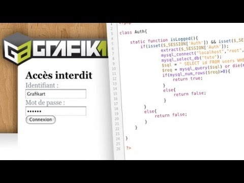 Tutoriel PHP Sécuriser avec les Sessions