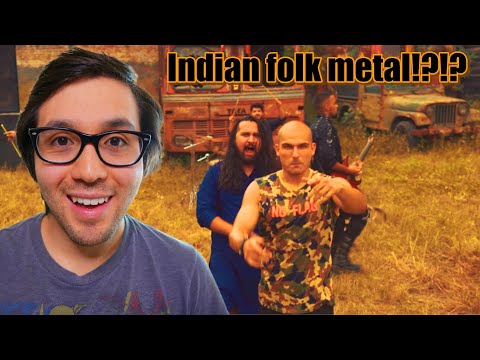 My first time hearing Indian folk metal | Bloodywood  "Gaddaar" Reaction
