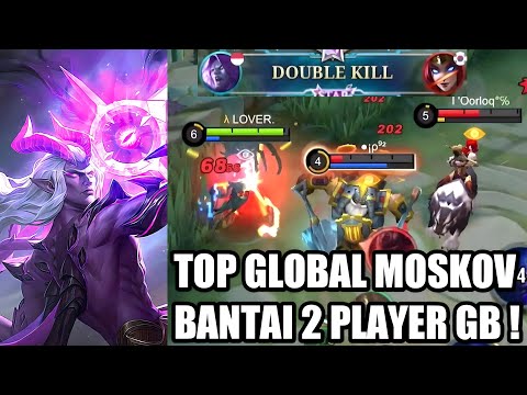 30 Kills + Maniac !! TOP GLOBAL MOSKOV NEW REKOR 30 KILL DI RANK, BUILD TOP 1 GLOBAL MOSKOV - MLBB