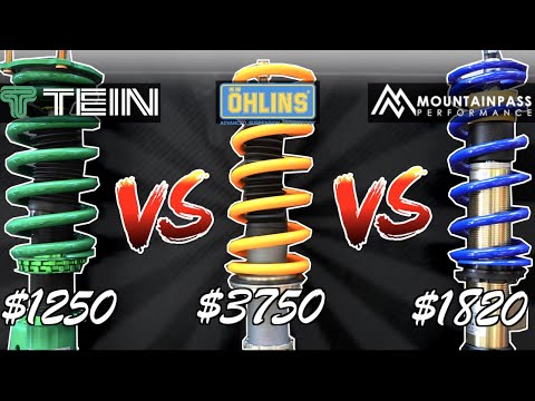 Best Tesla Model 3/Y Coilovers Pt 2: Redwood Ohlins vs Tein vs Mountain Pass Performance Comfort