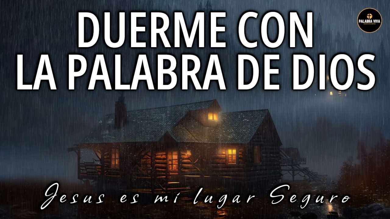Poderosos Salmos y versículos Bíblicos con lluvia para Dormir | Biblia Hablada | 3 hrs
