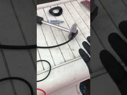 Boat fuel sending unit not working correctly. Potential quick and easy fix.