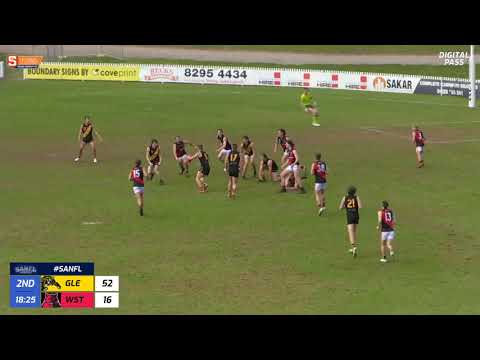 Glenelg's Hugh Stagg kicks 4 goals - Rd 17 U18 Torrens University Cup