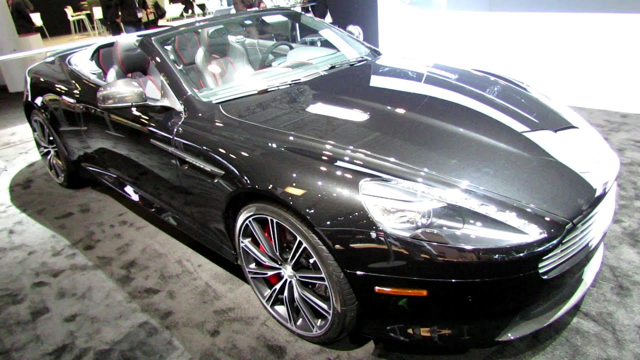 2014 Aston Martin DB9 Volante Carbon Edition - Exterior and Interior Walkaround - 2014 NY Auto Show