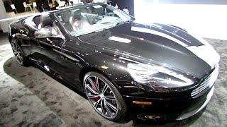 2014 Aston Martin DB9 Volante Carbon Edition - Exterior and Interior Walkaround - 2014 NY Auto Show