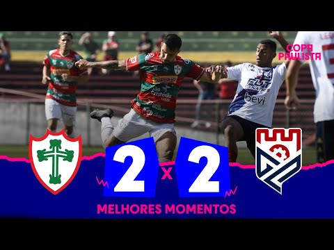 PORTUGUESA 2 x 2 GRÊMIO PRUDENTE | MELHORES MOMENTOS | QUARTAS DE FINAL | COPA PAULISTA 2023