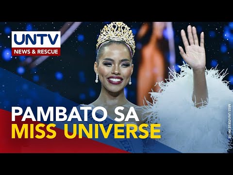 Chelsea Manalo ng Bulacan, kinoronahan bilang Miss Universe PH 2024