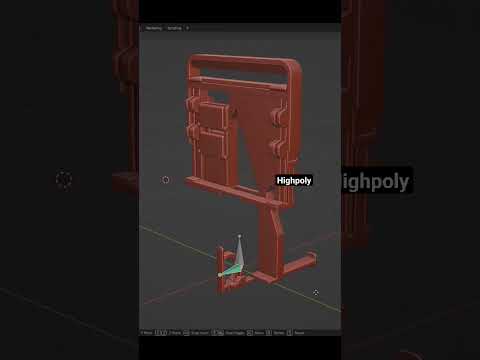 Highpoly Done --- #blender3d #b3d #animation