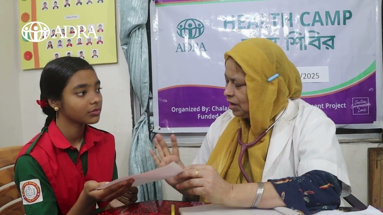 Care that Changes Lives. Shopna is healthy now and can go to school!