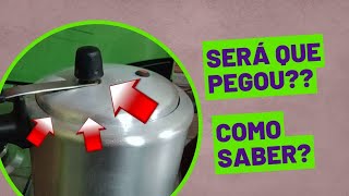 Como Saber Se A Panela De Pressão Pegou Pressão