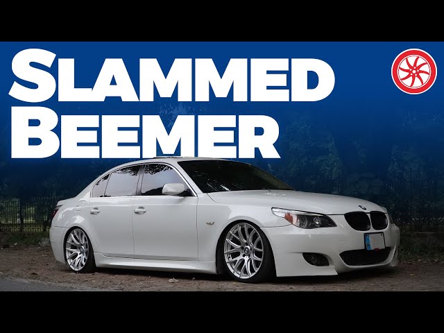 A Very Unique Slammed Beemer