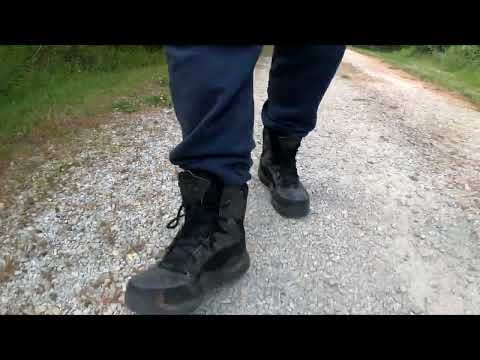 Heavy Boots Walking On Rocks Stones And Gravel Nature Sounds Asmr