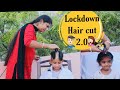 Lockdown Hair Cut 2 0 Kids Hair Cut At Home Teluguvlogs