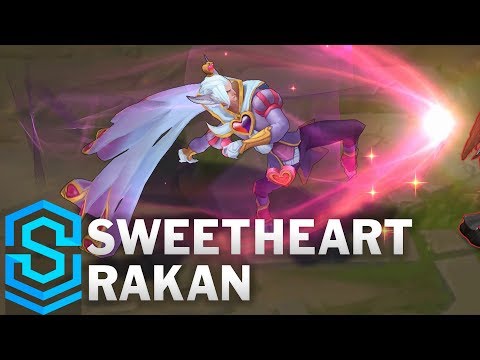 Sweetheart Rakan Skin Spotlight - Pre-Release - League of Legends