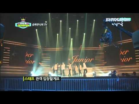 【HD 120911 Show Champion】Super Junior - Backstage