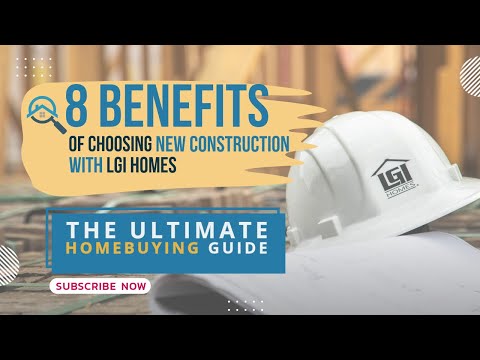 8 Benefits of Choosing New Construction #HomeSweet
