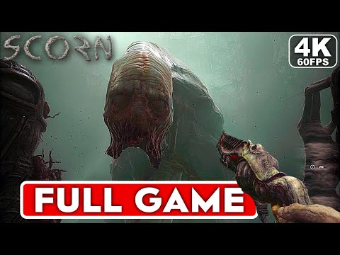 SCORN Gameplay Walkthrough Part 1 FULL GAME [4K 60FPS PC] - No Commentary