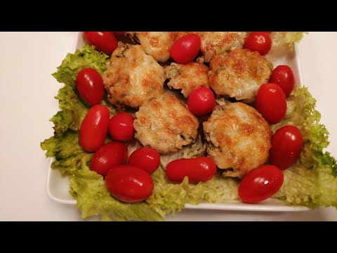 Как приготовить КОРОЛЕВСКИЕ ФАРШИРОВАННЫЕ ШАМПИНЬОНЫ/Royal Stuffed Mushrooms