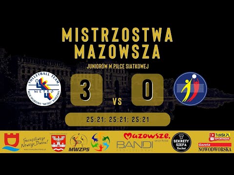 tv.nsk.pl [LIVE10] KS Metro Warszawa - UMKS Wola Tramwaje Warszawskie 3:0 2023-02-05 12:00 juniorzy