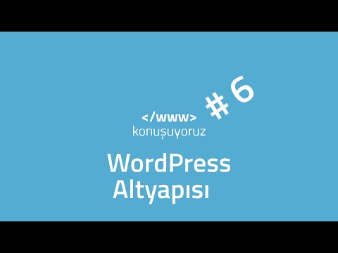 #wwwkonusuyoruz #6 - WordPress Altyapısı