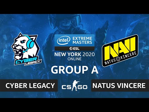 CS:GO - Natus Vincere vs Cyber Legacy [Dust2] Map 3 - IEM New York 2020 - Group A - CIS