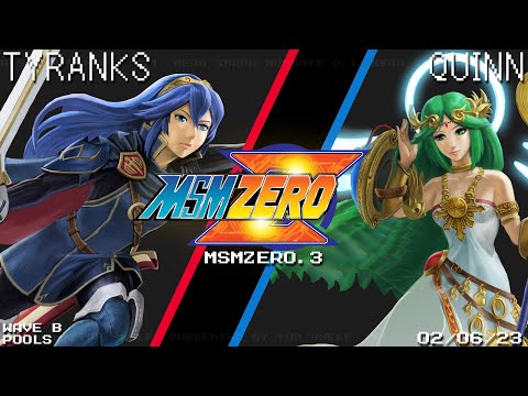 MSM:ZERO.3 - Tyranks (Lucina) Vs. Quinn (Palutena) - SSBU - Pools Wave B
