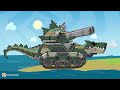 ALL EPISODES of Japan and the USA confrontation - Cartoons about tanks