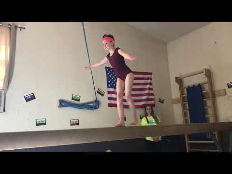 Hannah Bailey--age 9, gymnastics beam routine