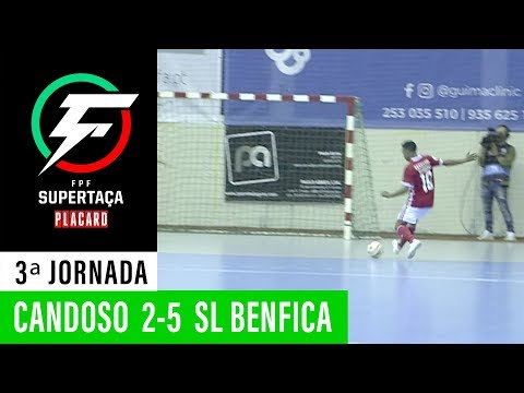 Liga Placard: Candoso/Natcal 2 - 5 SL Benfica