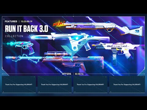RUN IT BACK 3.0 BUNDLE IS HERE! VALORANT