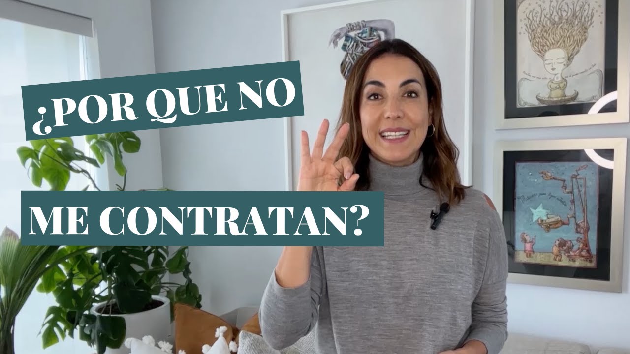¡3 razones por las que no te contratan!