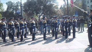 preview picture of video 'Escuela de Aviación en la Plaza de los Héroes de Rancagua,Chile:02/10/2012.Nº2.'
