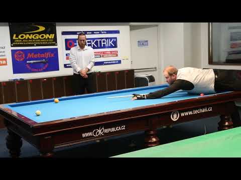Jan Aleš championships point - Final CZ championships - 3-cushion