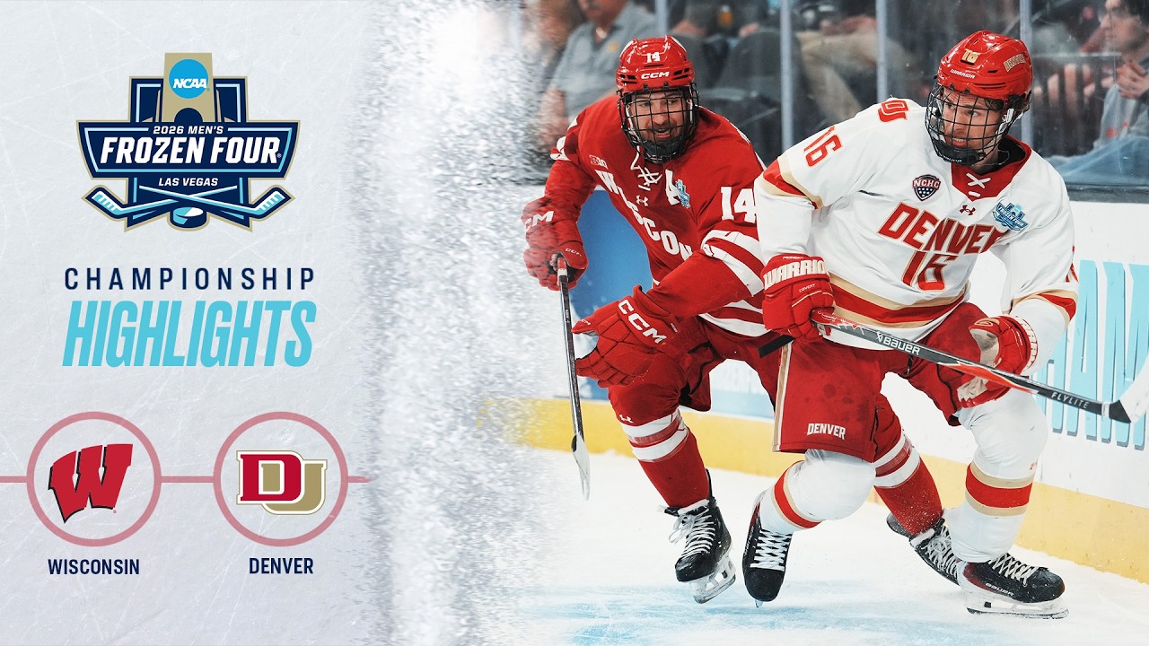 Denver vs. Wisconsin: 2026 Men's Frozen Four championship highlights
