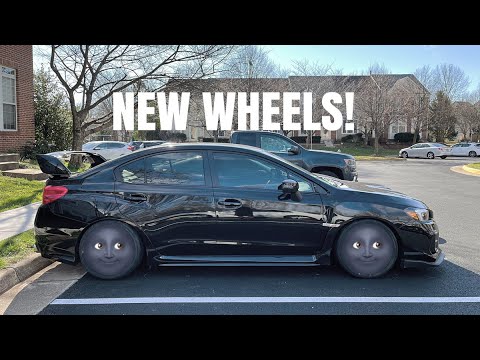 STI Gets New Wheels! (Perfect Fitment!)