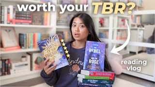 reading only ARCs for a week... (are these books good enough for your TBR?) 📚👀