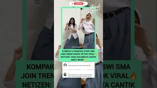 Download lagu Kompak & Gemesin! Siswi SMA Join Trend Dance TikTok Viral🔥 #tiktok #dancecover #viral mp3