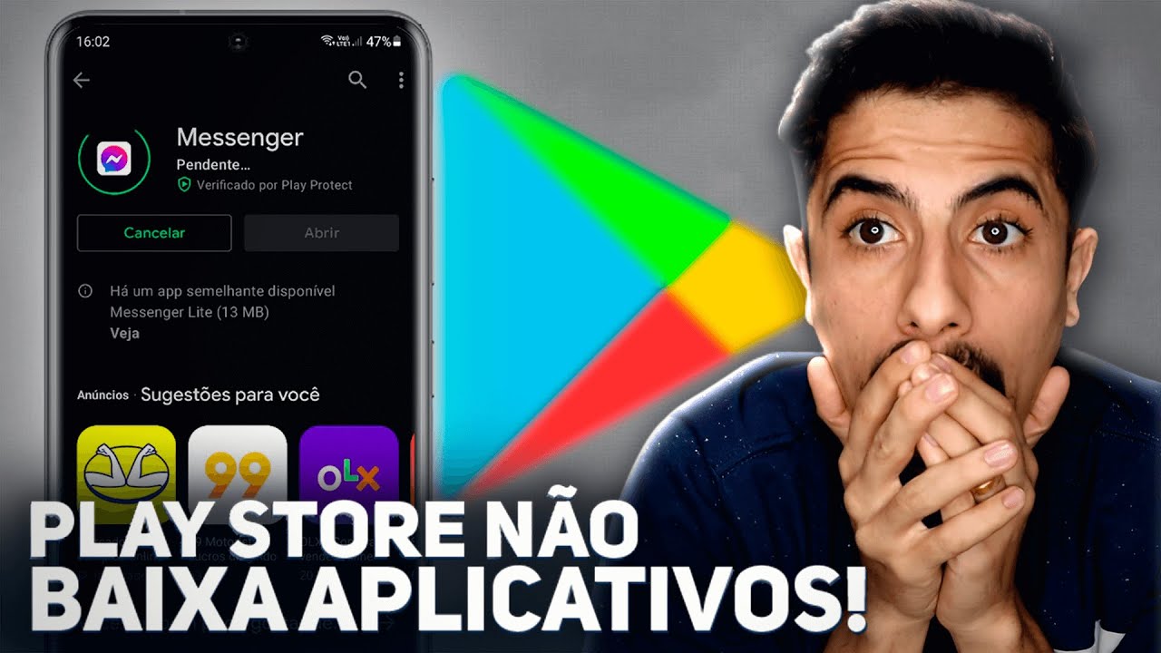 Google Play Store NÃO BAIXA NENHUM APLICATIVO? APRENDA RESOLVER!