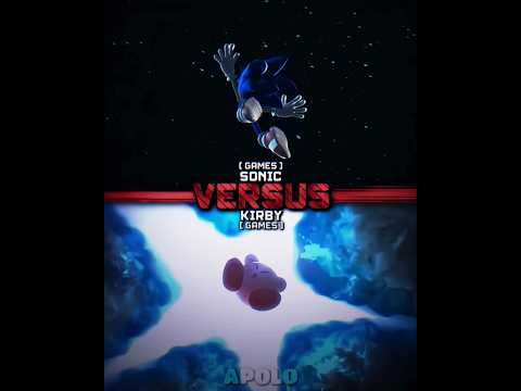 Sonic vs Kirby (With Proofs) #fypシ゚ #debate #sonic #kirby #sega #nintendo #edit