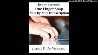 Kenny Barron- One finger snap