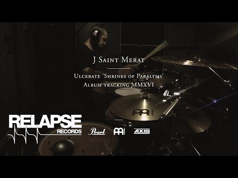 ULCERATE - Jamie Saint Merat - 'Shrines of Paralysis' Drum Tracking