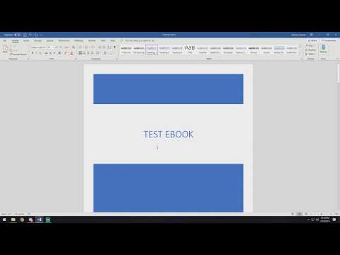 Interactive table of contents