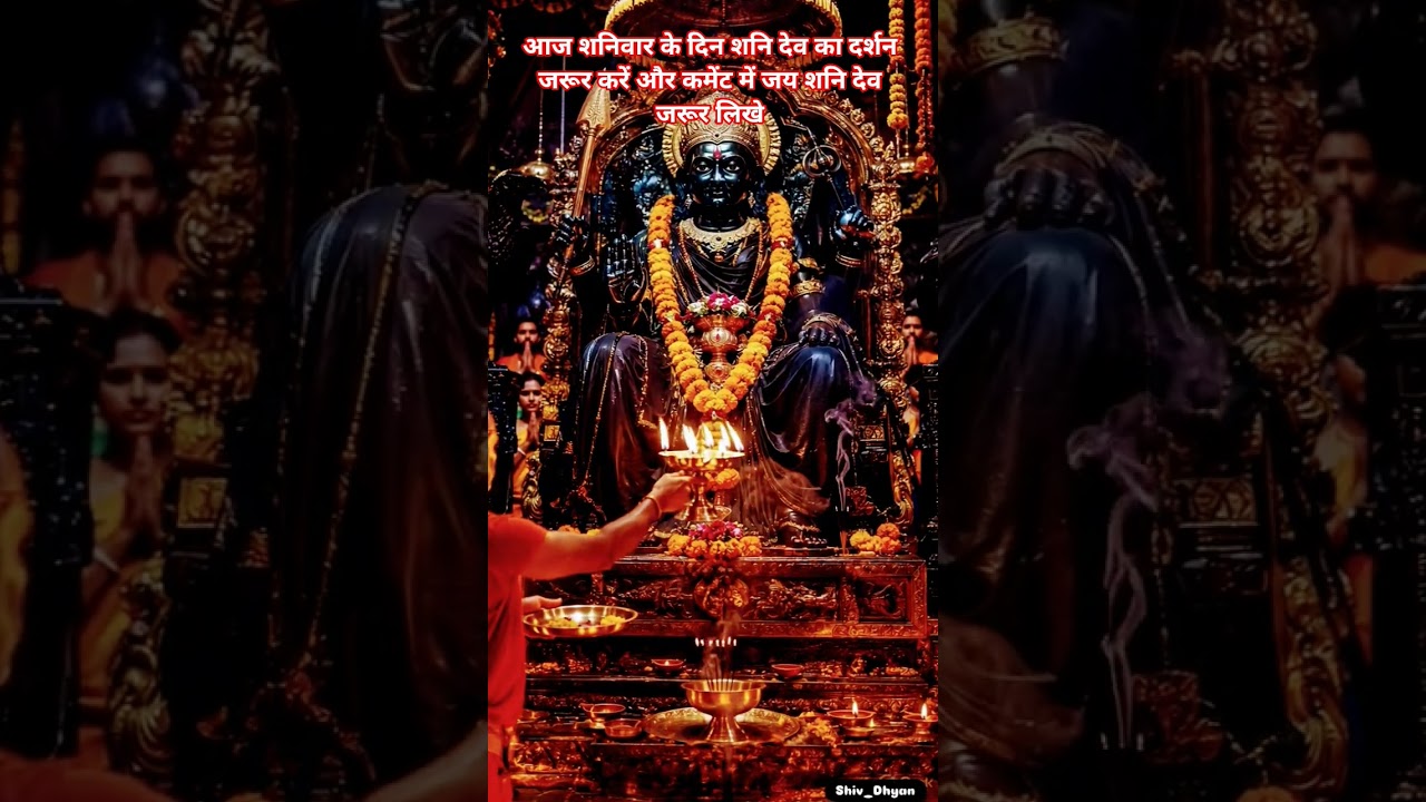 जय शनि देव 🙏🔱 | Shani Dev Blessings ❤️ | Jai Shani Dev #shorts #shanidev