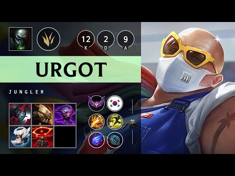 Urgot Jungle vs Karthus - KR Master Patch 25.07