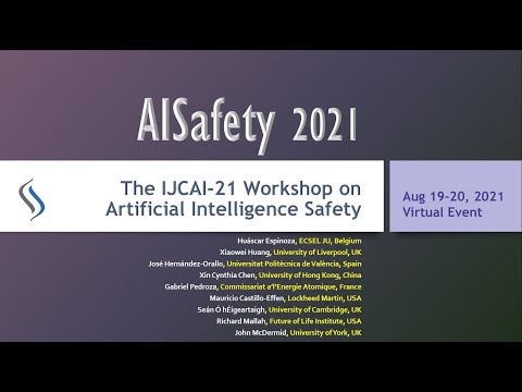AISafety 2021 - Session 3: Perception and Adversarial Attacks - Chair: Xin Cynthia Chen