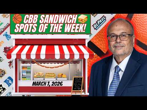 NCAAM Sandwich Spots of the Week! | CBB Best Bets for Marco's Deli 3/7/26