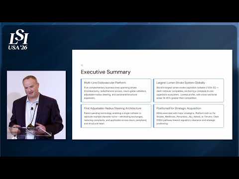 Daniel Walzman, Radial1 - Endovascular catheters for neuro, cardio and peripheral use | LSI USA '26