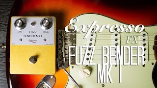 Video thumbnail for Expresso FX - Fuzz Bender MK I (3 Guitar's) Pedal Demo by HarryAndAGuitar