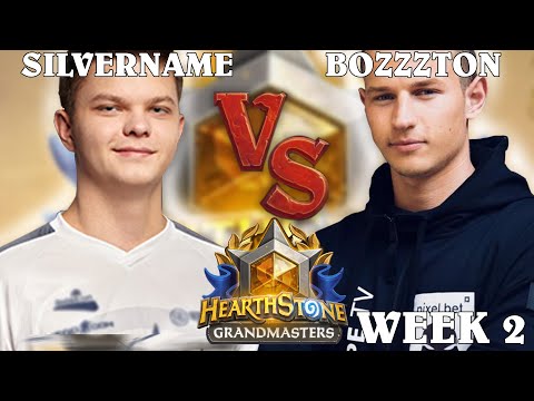 SilverName vs Bozzton. HearthStone GrandMasters 2020 Season 1. Week2. Day 2